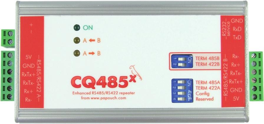 Oddělovač, opakovač a převodník linek RS485